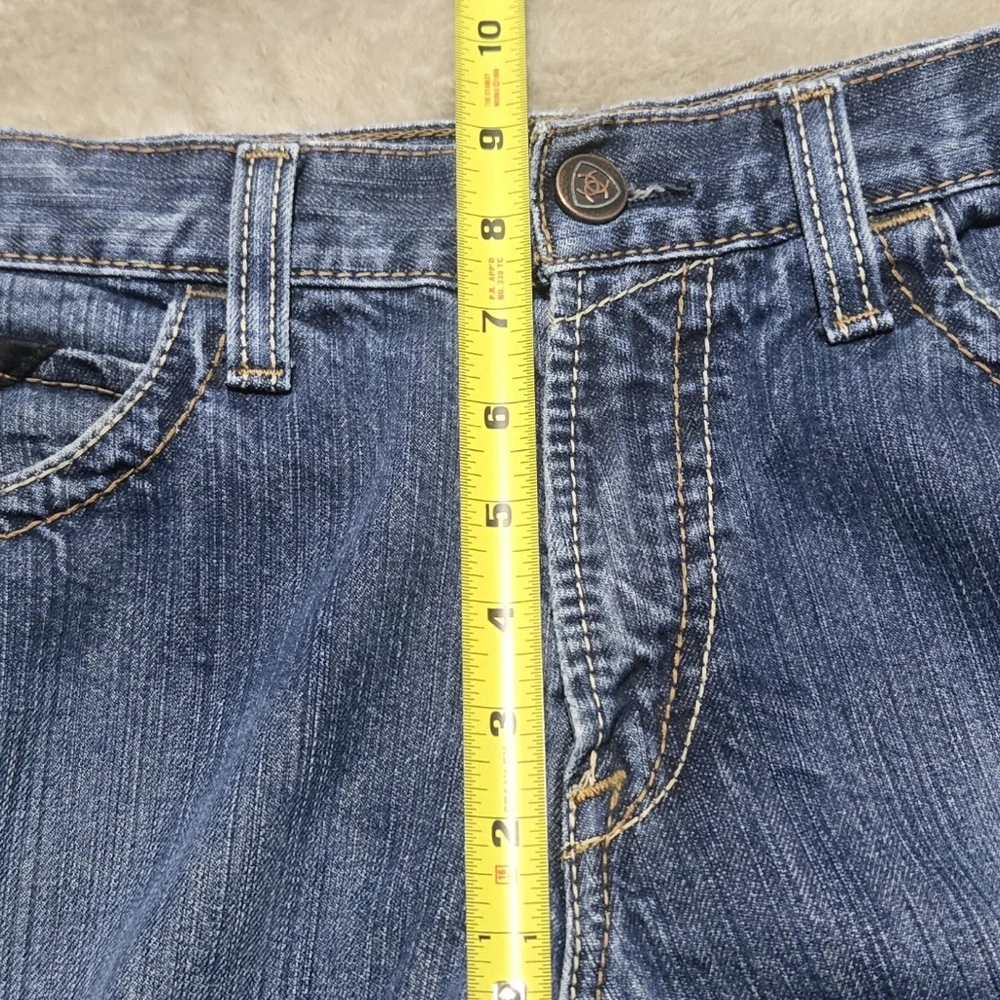 Ariat FR M4 Relaxed Boot Cut Denim Blue Jeans Size 30x32 Flame Resistant - Picture 12 of 14